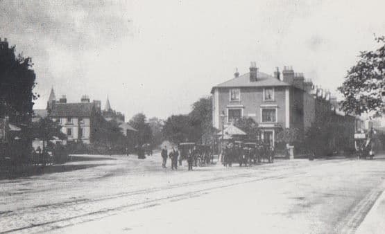 Chapel Ash Wolverhampton Library in 1899 Victorian View Postcard