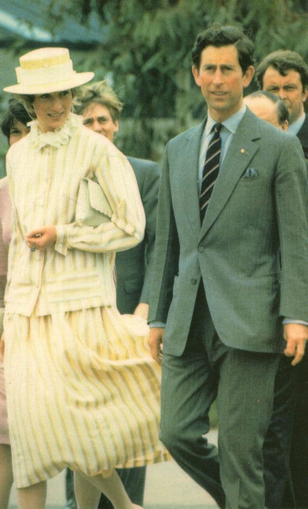 Charles & Diana at Adelaide Australian Parks Community Centre Postcard