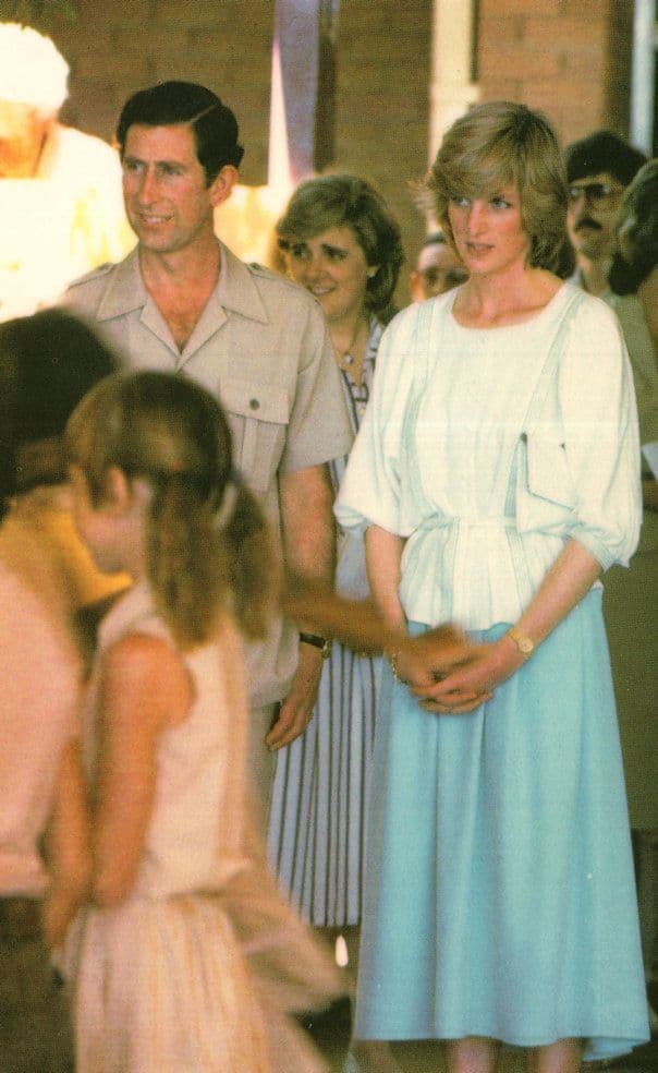 Charles & Diana at Tennant Creek Mining Community Australia Postcard