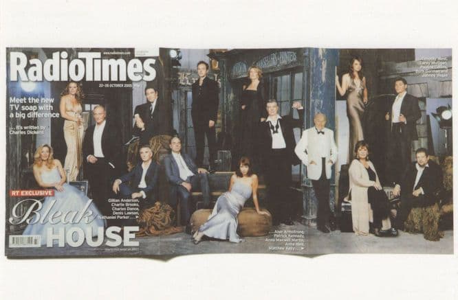 Charles Dickens Bleak House TV Adaptation BBC Radio Times Postcard