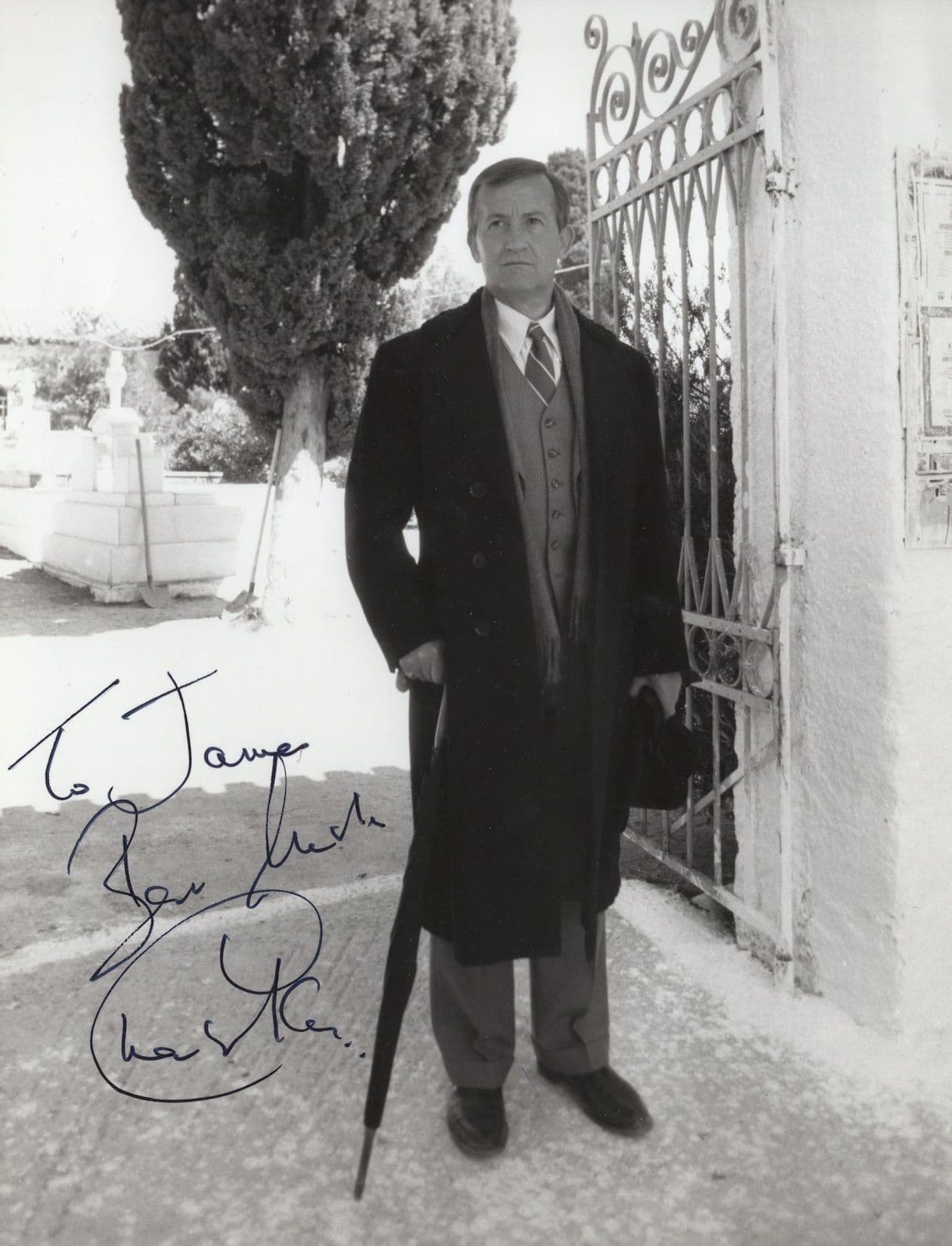 Charles Kay Fortunes Of War BBC Press Hand Signed 8x5 Photo