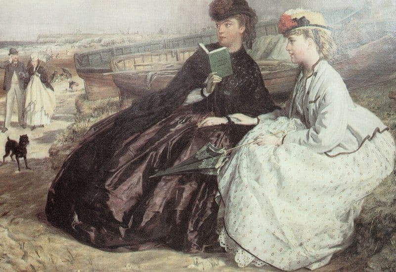 Charles Nicholls Envious Glances Painting Postcard