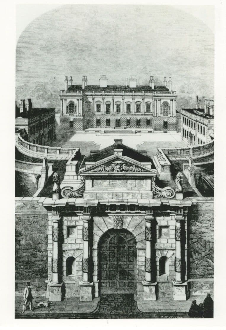 Charles Sheeres Burlington House Piccadilly Victorian News Postcard
