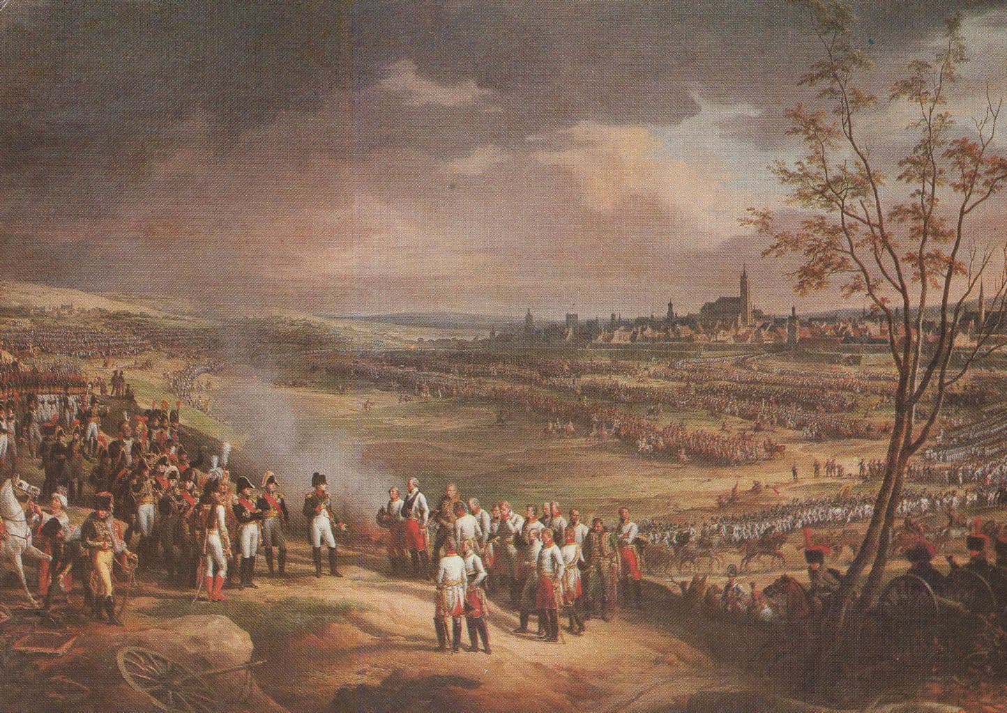 Charles Thevenin Reddition D'Ulm French Victorian Painting Postcard