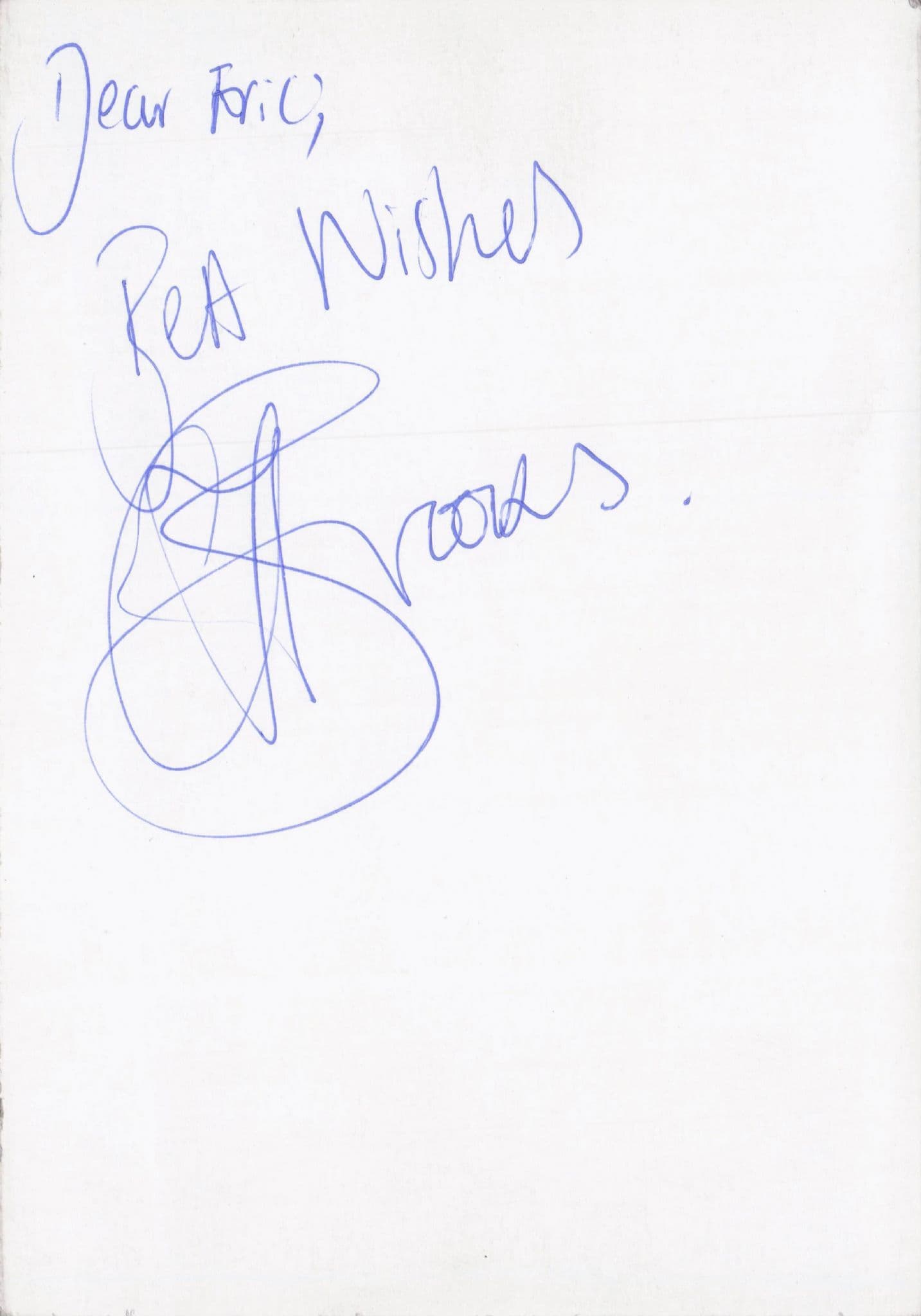 Charlie Brooks as Janine Butcher Eastenders Reverse Hand Signed Cast Photo