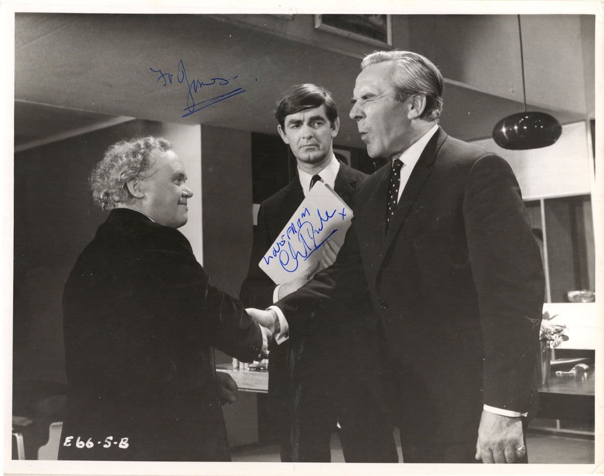Charlie Drake 10x8 Antique Hand Signed Press Photo