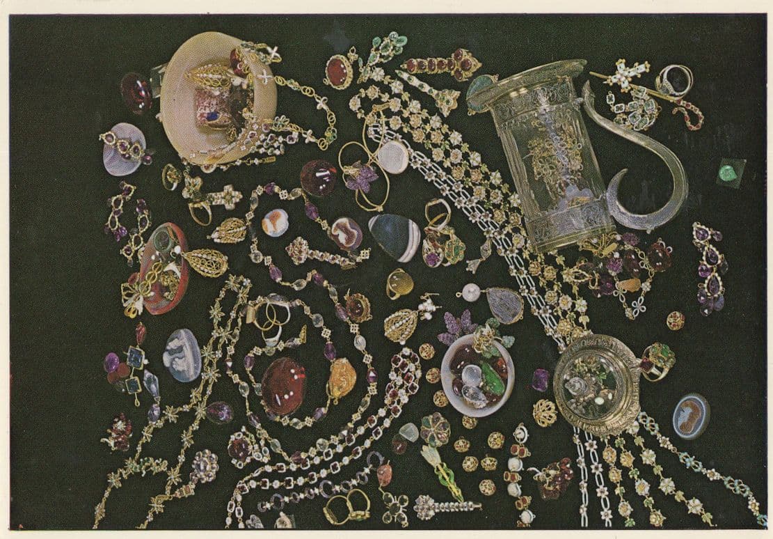 Cheapside London Goldsmith Jewellery Antique Hoard Postcard