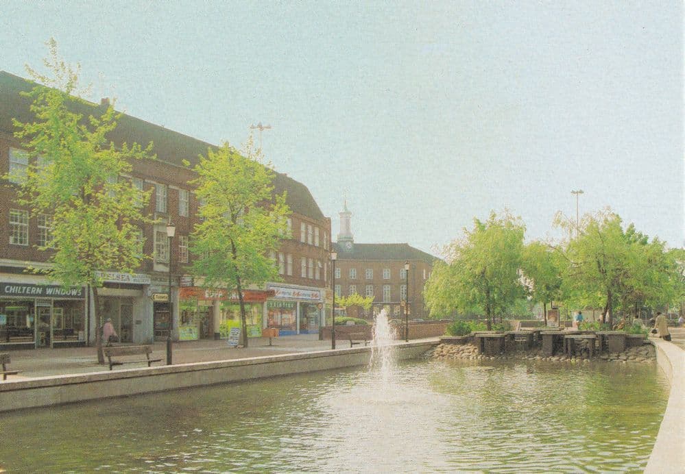Chelsea Building Society Window Centre Watford Postcard