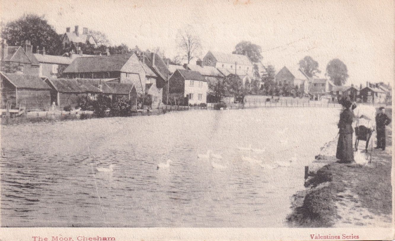 Chesham The Moor Buckinghamshire Rare WW1 Postcard