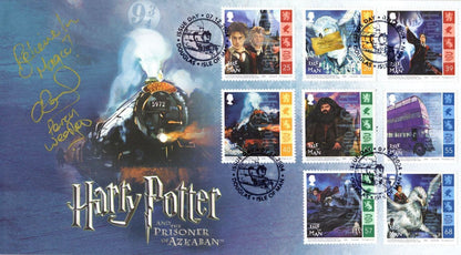 Chris Rankin Percy Weasley Harry Potter Prisoner Of Azkaban Ltd Edn 100 Hand Signed FDC