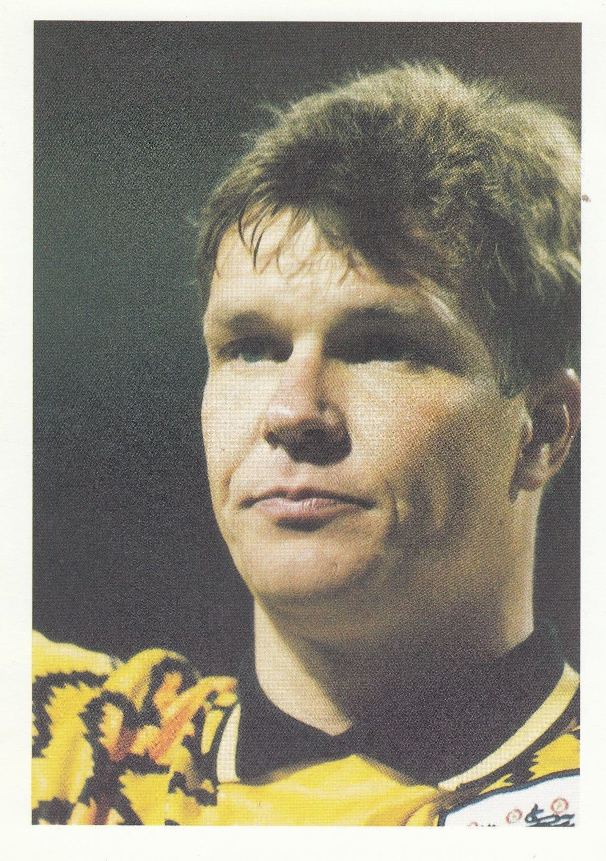 Chris Woods English International World Cup Football Postcard