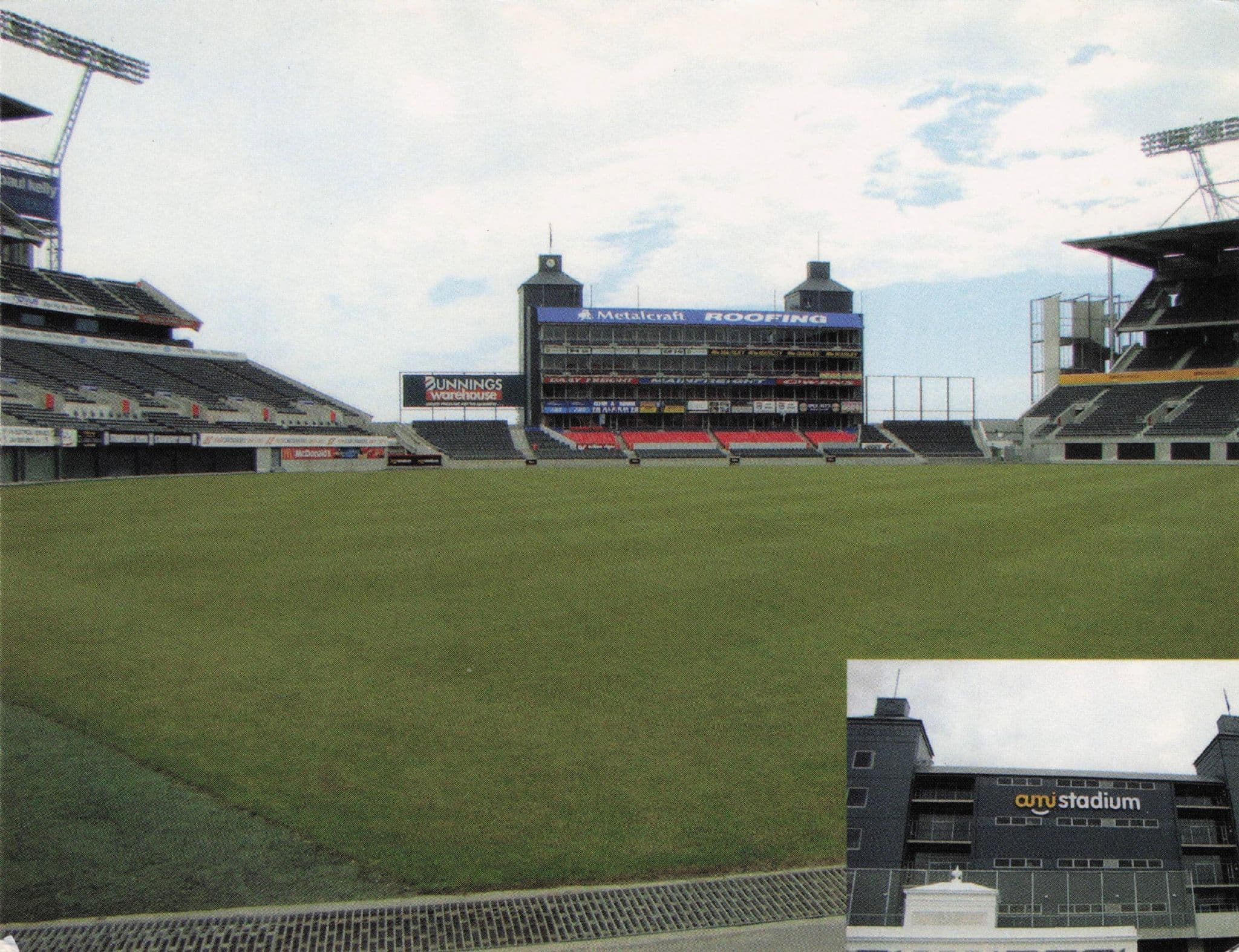 Christchurch AMI Cricket Ground New Zealand Postcard