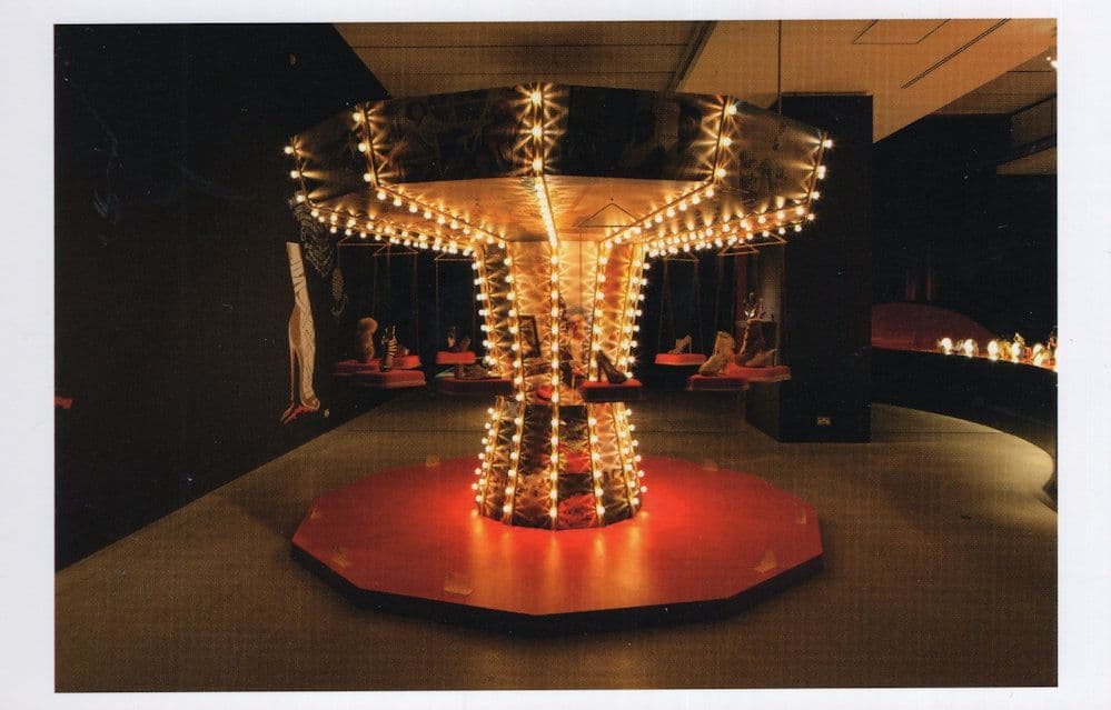 Christian Louboutin Shoes & Handbags Fashion London Exhibition Postcard