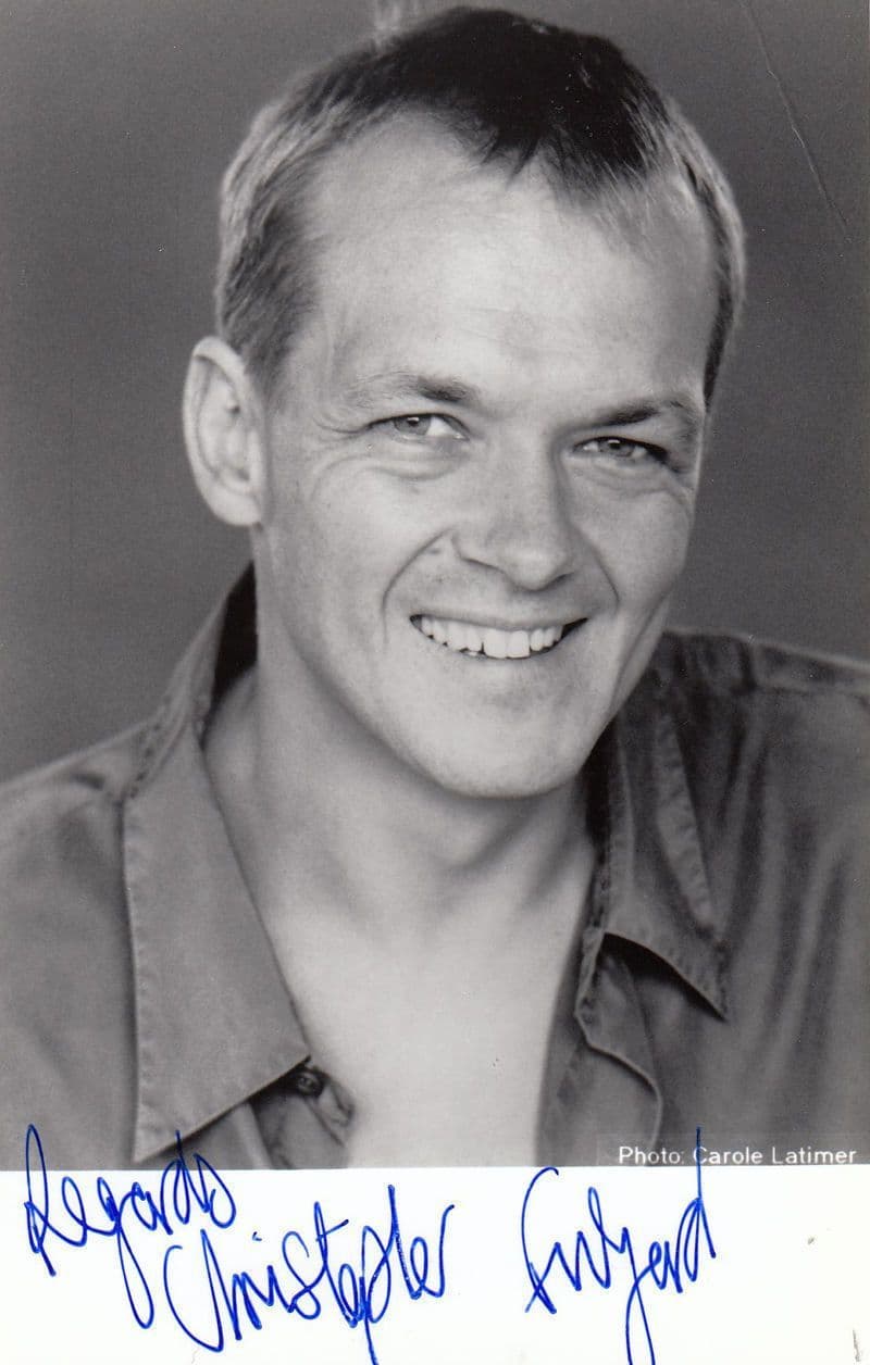 Christopher Fulford Hand Signed Photo