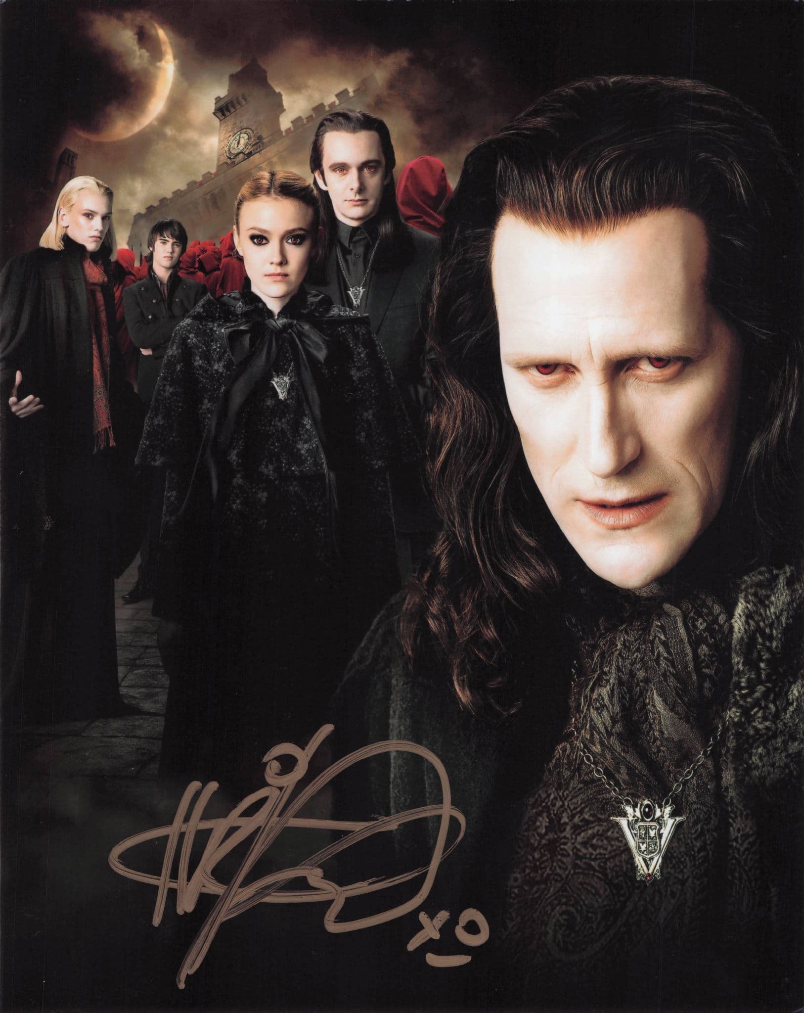 Christopher Hererdahl New Moon Twilight Film 10x8 Hand Signed Photo