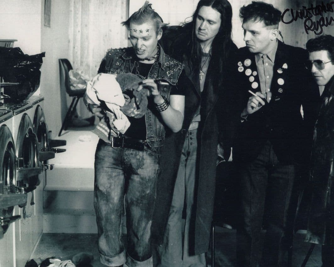 Christopher Ryan The Young Ones Large 10x8 Hand Signed Photo