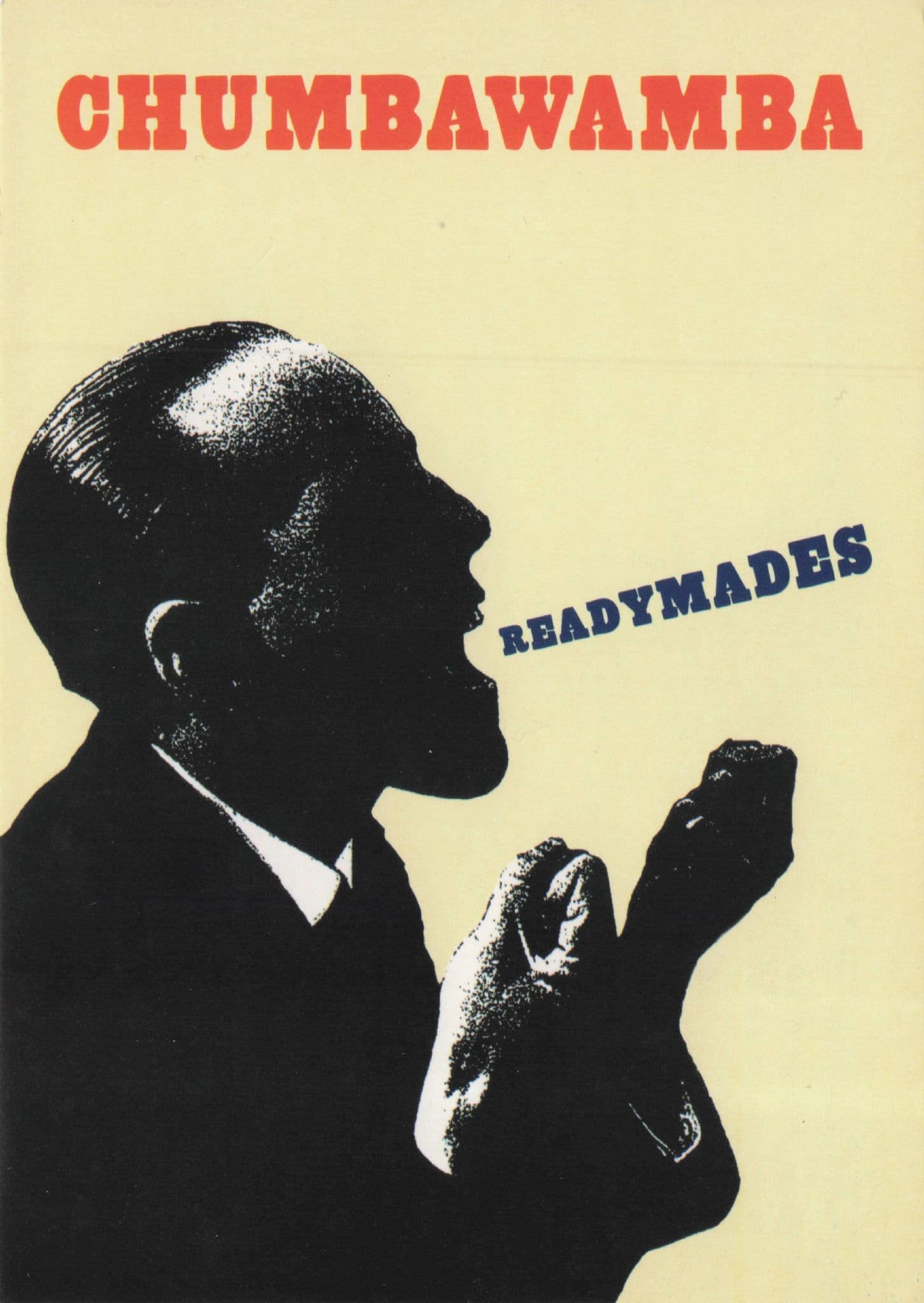 Chumbawumba Readymades 2002 Rare Music CD Launch Postcard