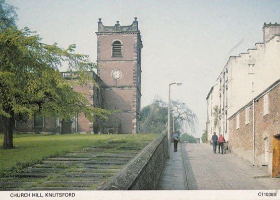 Church Hill Bicycle Adidas Bag Knutsford Postcard