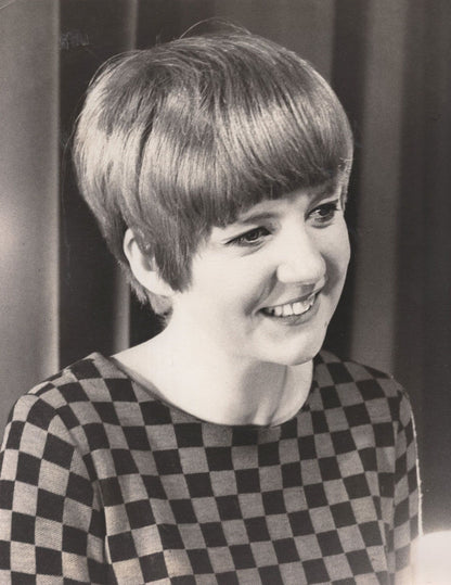 Cilla Black Vintage Early London 1960s 9x7 Press Photo