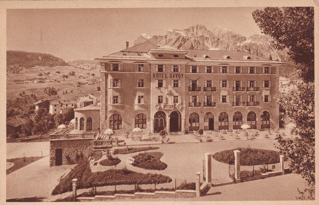Cimitero Militare Al Passo Pordoi Italy Postcard