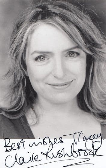 Claire Rushbrook My Mad Fat Diary BAFTA Whitechapel Hand Signed Photo