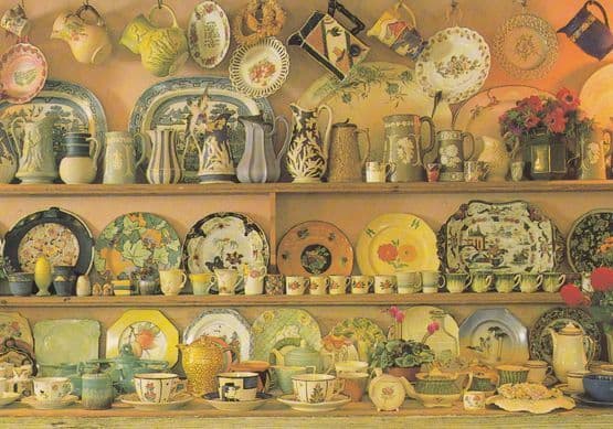 Clapham Country Dresser Stunning Ceramic Ornament Plate Display Postcard