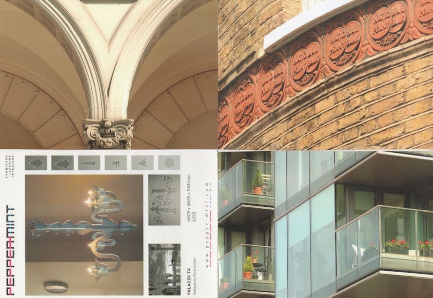 Clerkenwell London 3x Exhibition Light Shop 4x Advertising Postcard s