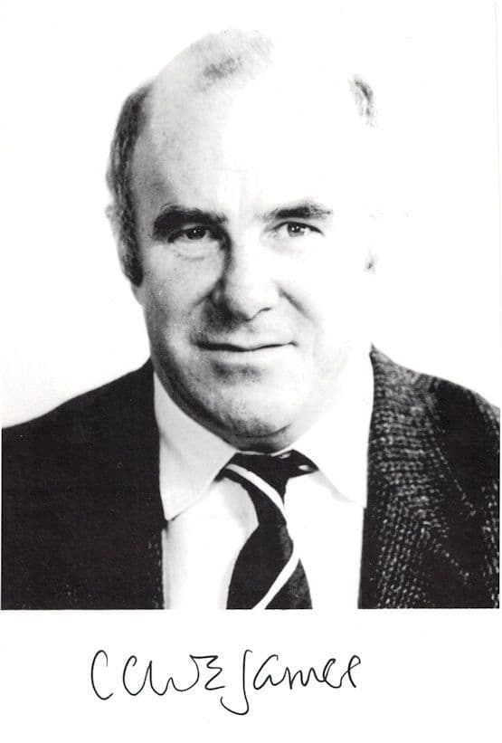 Clive James Hand Signed Photo
