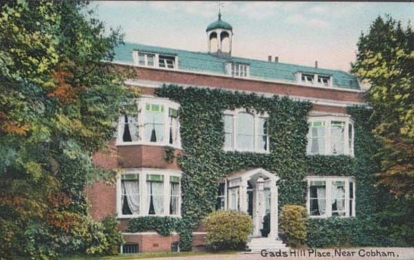 Cobham Grads Hill Place Antique Postcard