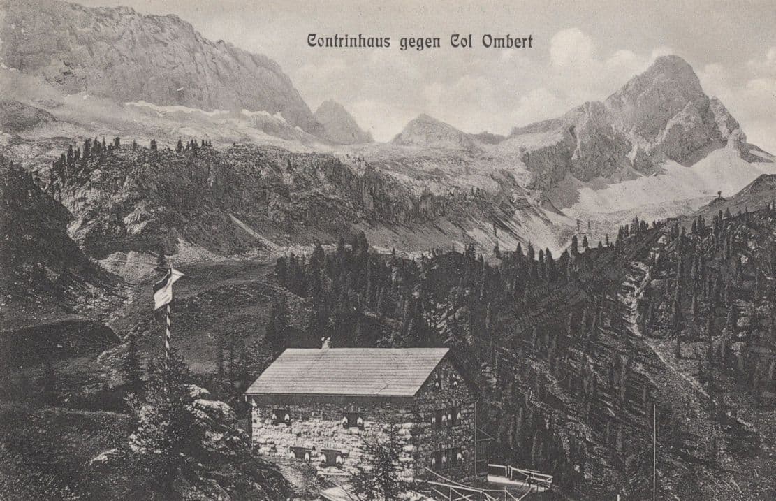 Col Ombert Contrinhaus German Old Postcard