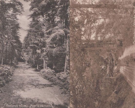 Coldharbour Merriden Redlands Wood 2x Antique Postcard
