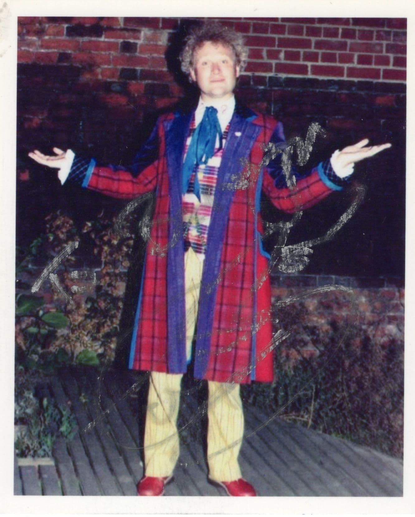 Colin Baker Dr Who Vintage Hand Signed Photo Please Read
