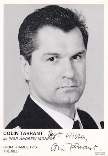 Colin Tarrant Insp Andrew Monroe ITV The Bill Hand Signed Cast Card Photo