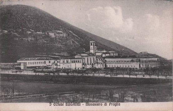 Colli Euganie Monastry Italy Antique WW1 Rare Postcard