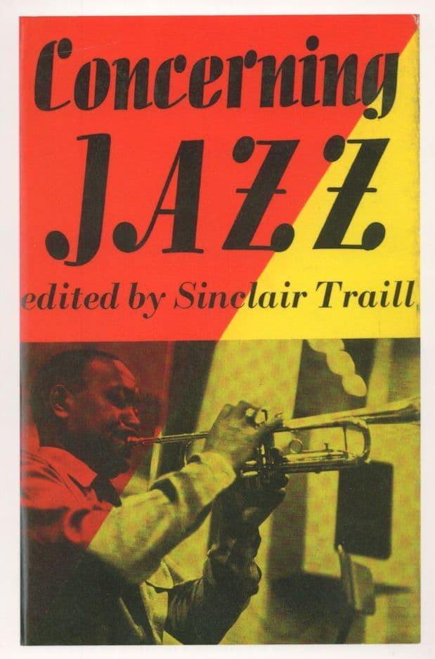 Concerning Jazz Sinclair Traill 1957 Book Postcard