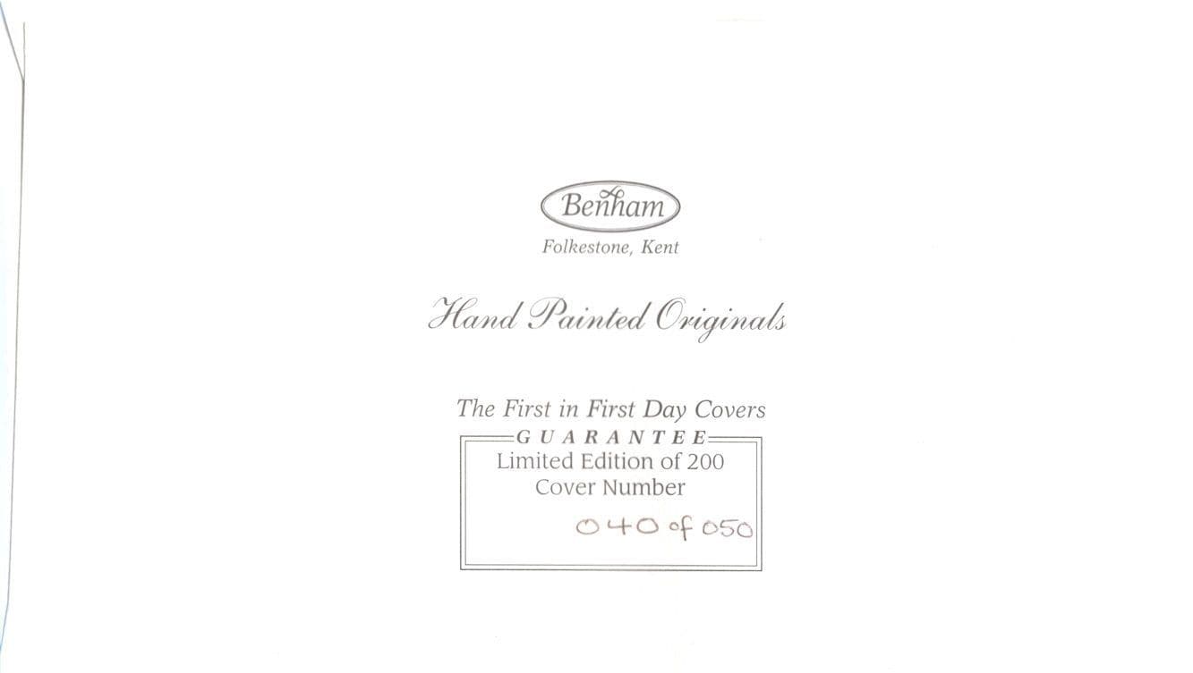 Concorde Benham Hand Painted Original Limited Edition of 50 FDC