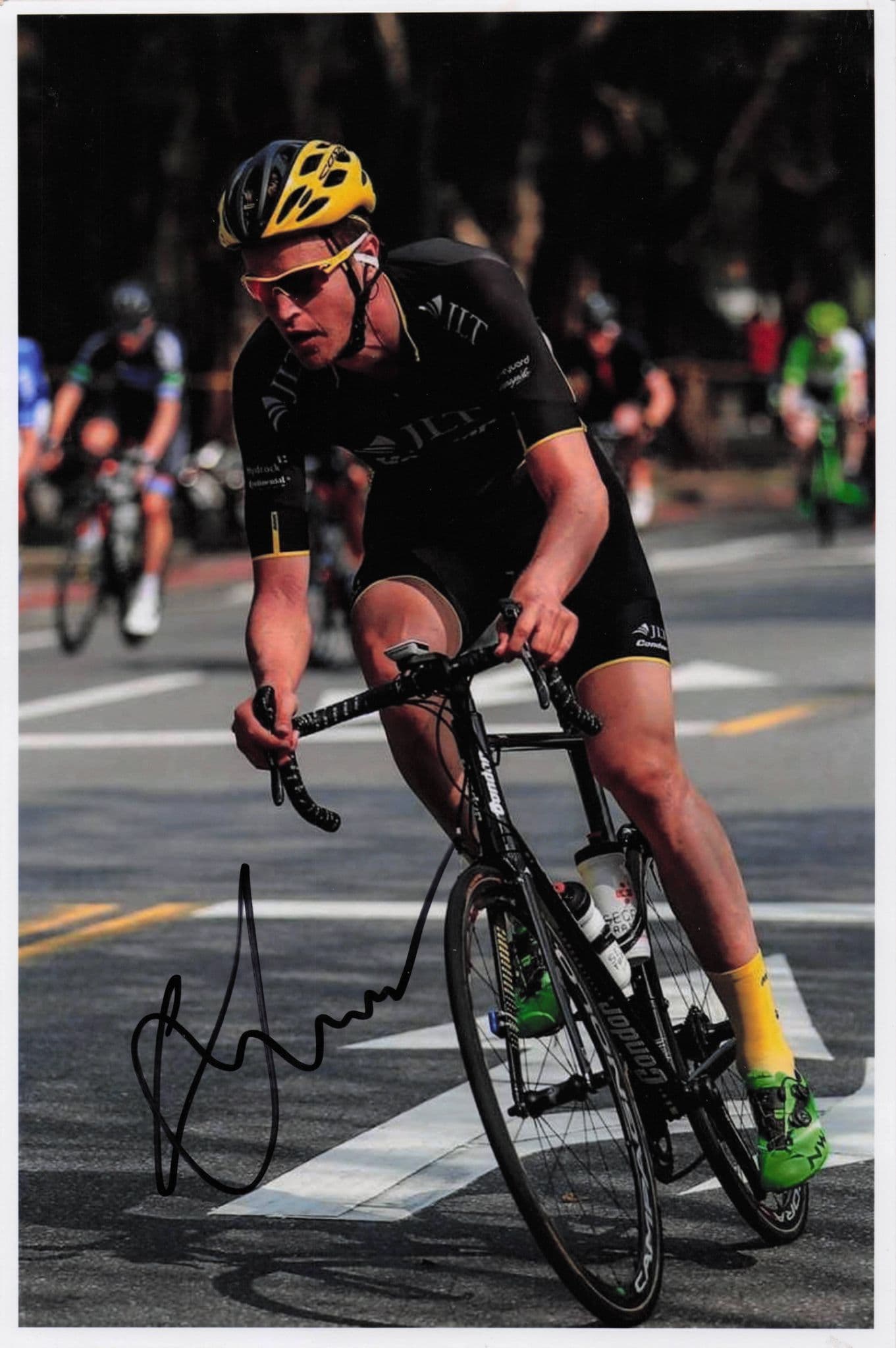 Conor Dunne Irish Cyclist 2016 Tour De Britain 12x8 Hand Signed Photo