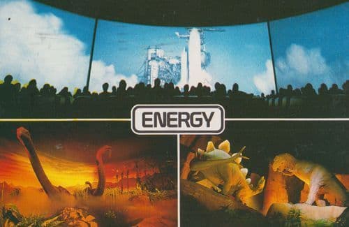 Conserving Energy Conservation Outer Space Fossil Fuel Fuels Postcard
