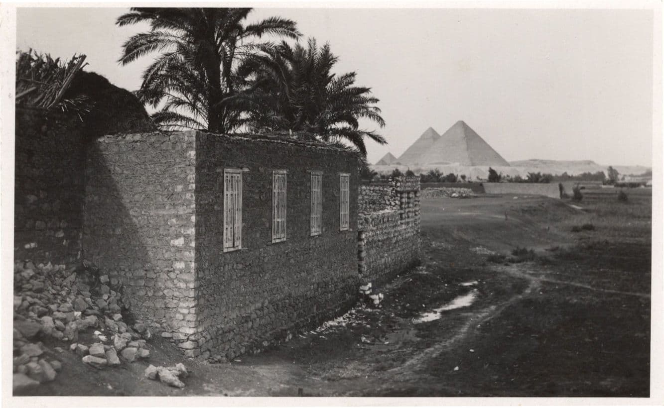 Continental Hotel Cairo 1915 WW1 Real Photo Old Postcard