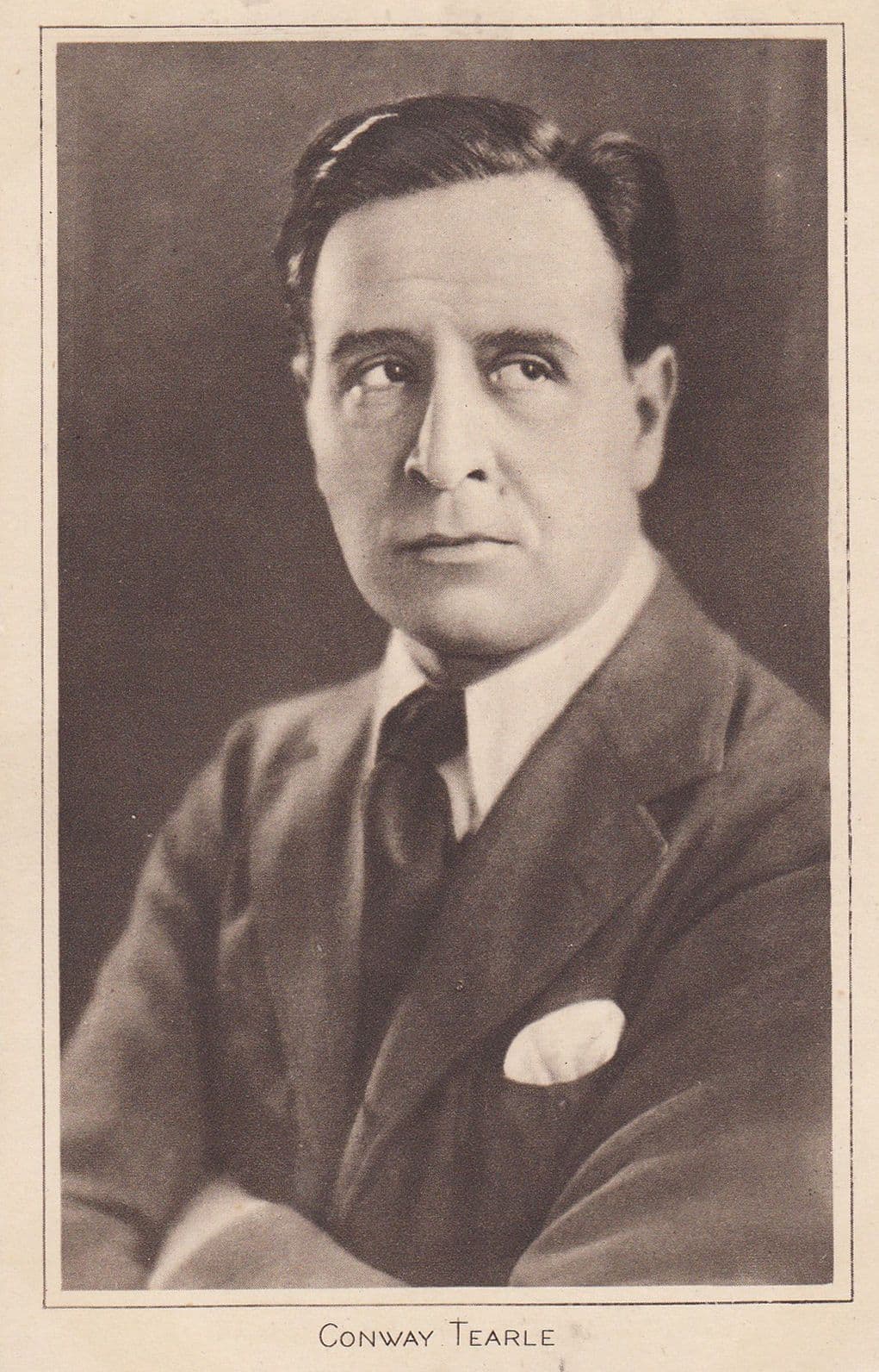Conway Tearle Silent Movie Actor & South Pole Explorer Antique Postcard