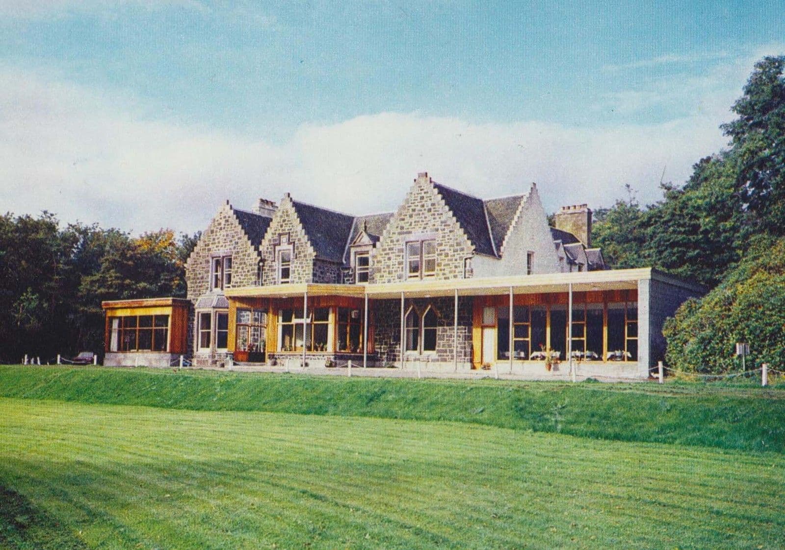 Coolin Hills Hotel Isle Of Skye Portree 1970s Postcard