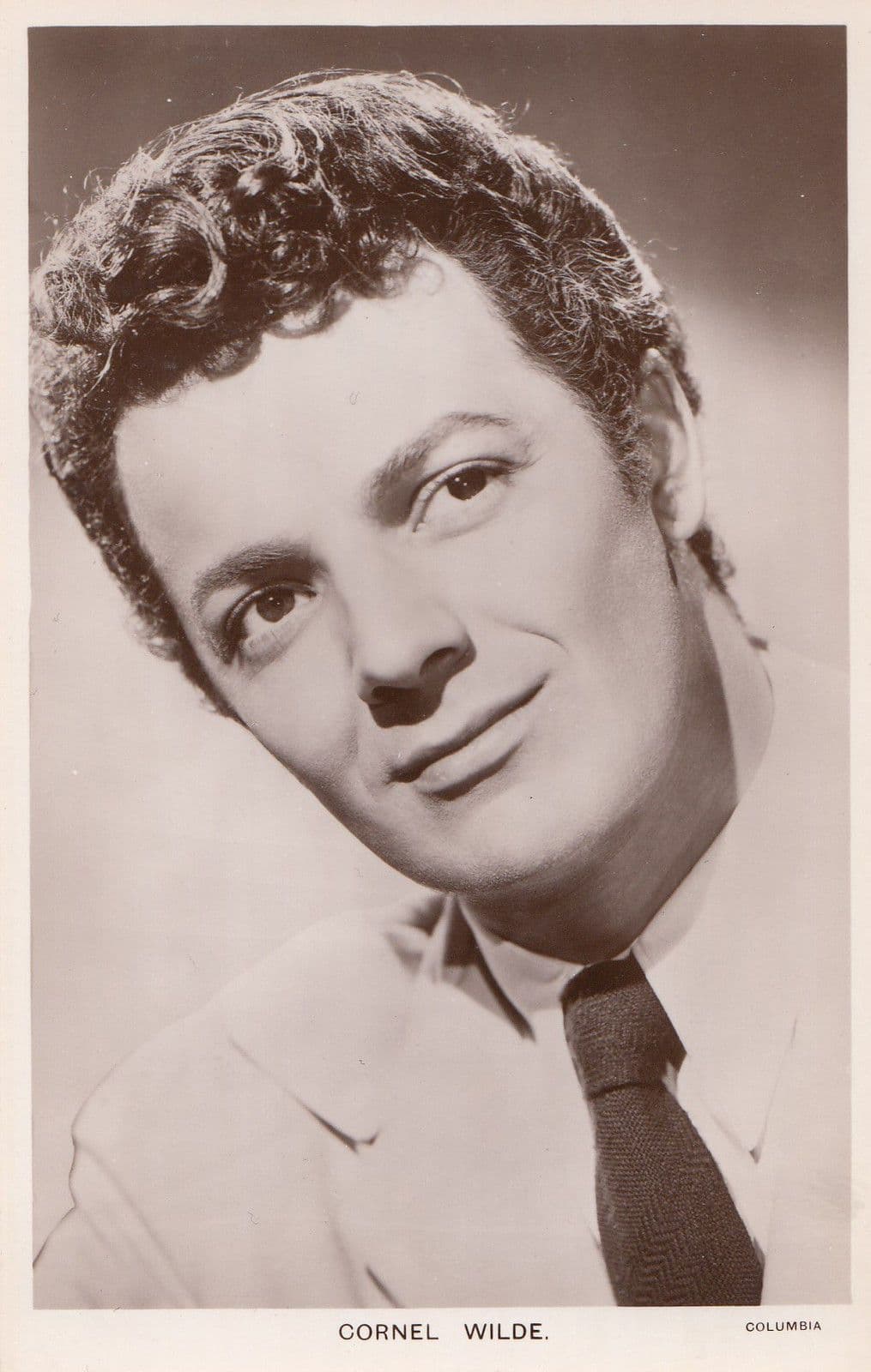 Cornel Wilde Picturegoer Vintage Photo Postcard