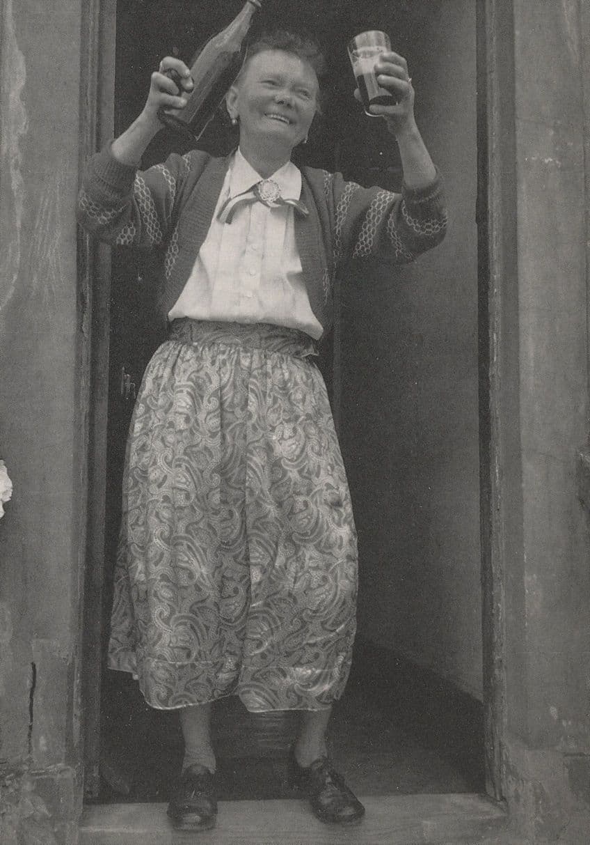 Coronation Day East End 1953 Wild Trousers BBC Library Postcard
