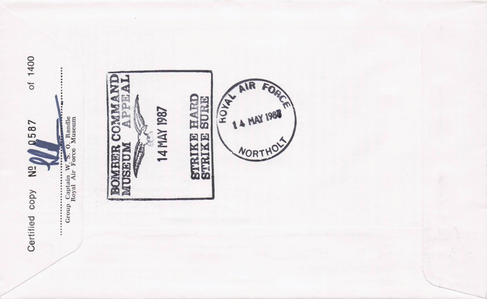 Corps Of Royal Engineers Brigadier RJN Kelly Hand Signed FDC