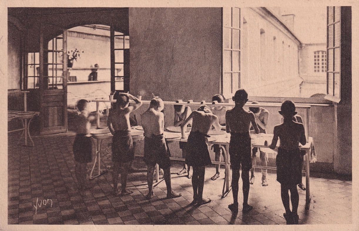 CPA Preventorium de Valloires French Un Lavabo Antique Postcard