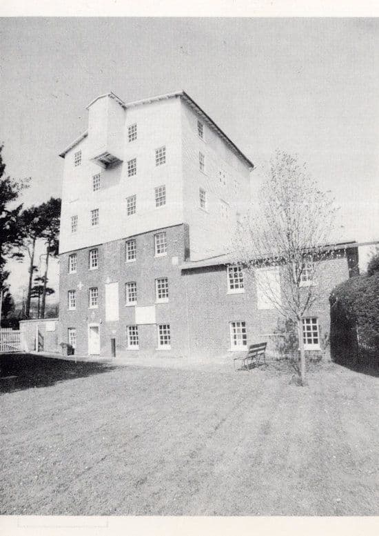 Crabble Watermill Dover Kent 1972 Restoration Postcard