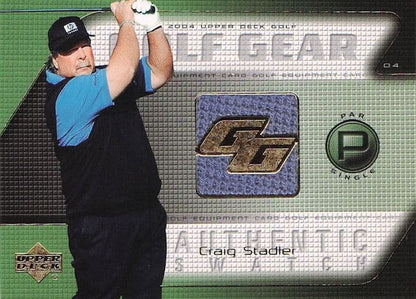 Craig Stadler Golf Gear Player Shirt Swatch Upper Deck Card
