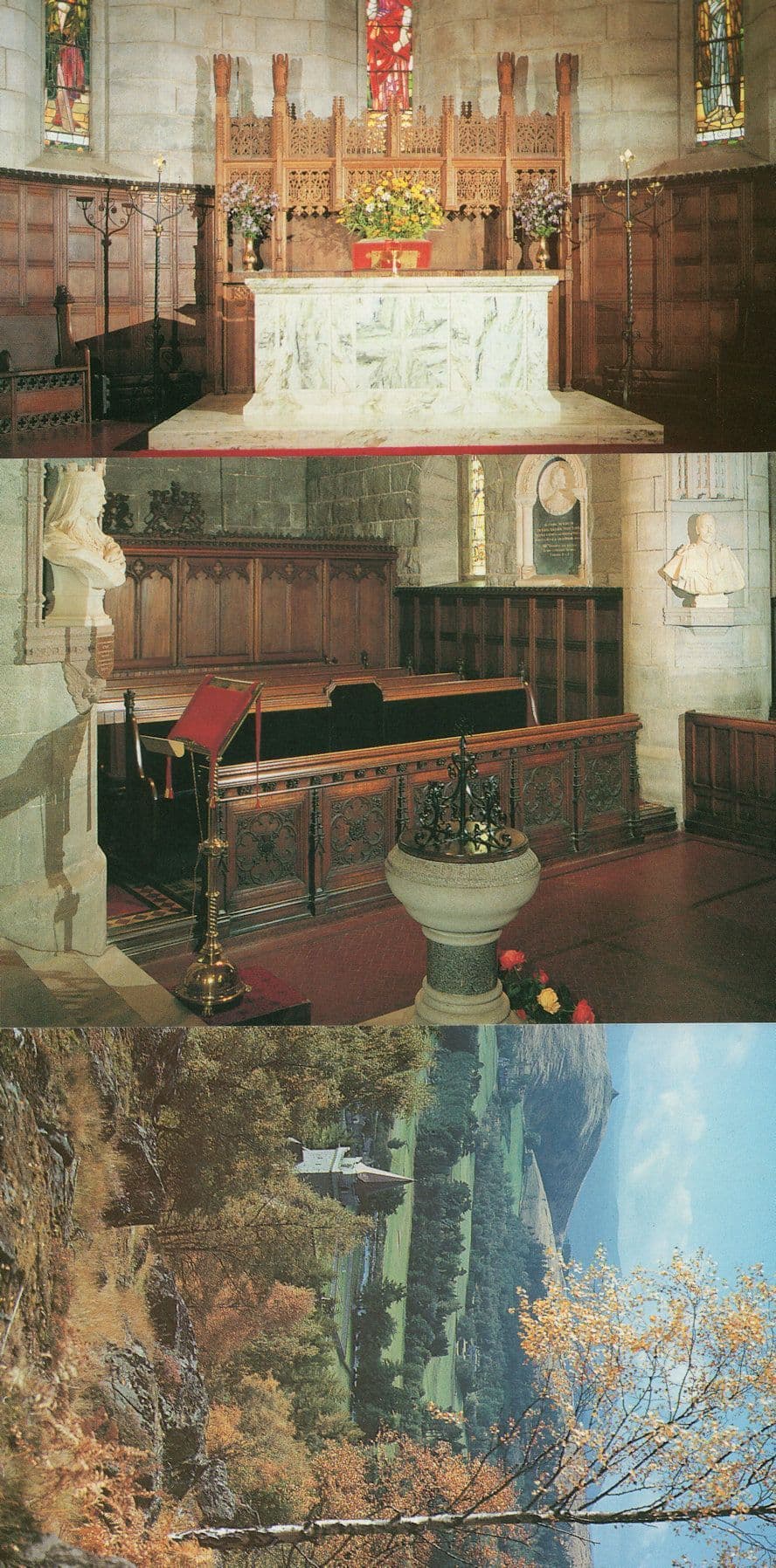 Crathie Parish Church Communion Table Royal Pew Garden 3x Postcard s