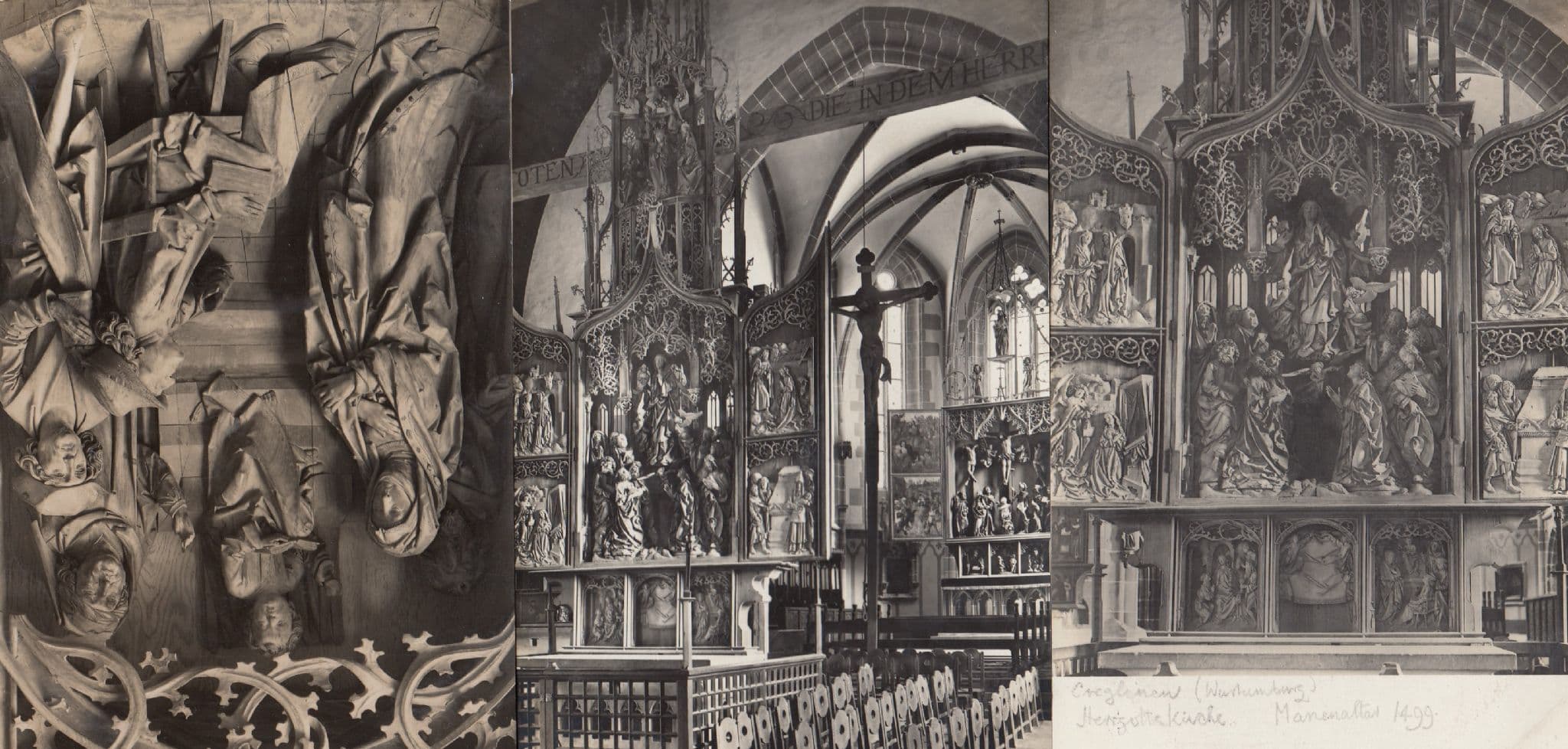 Creglingen Wurttemberg Jagstkreis Kirche 3x Postcard s