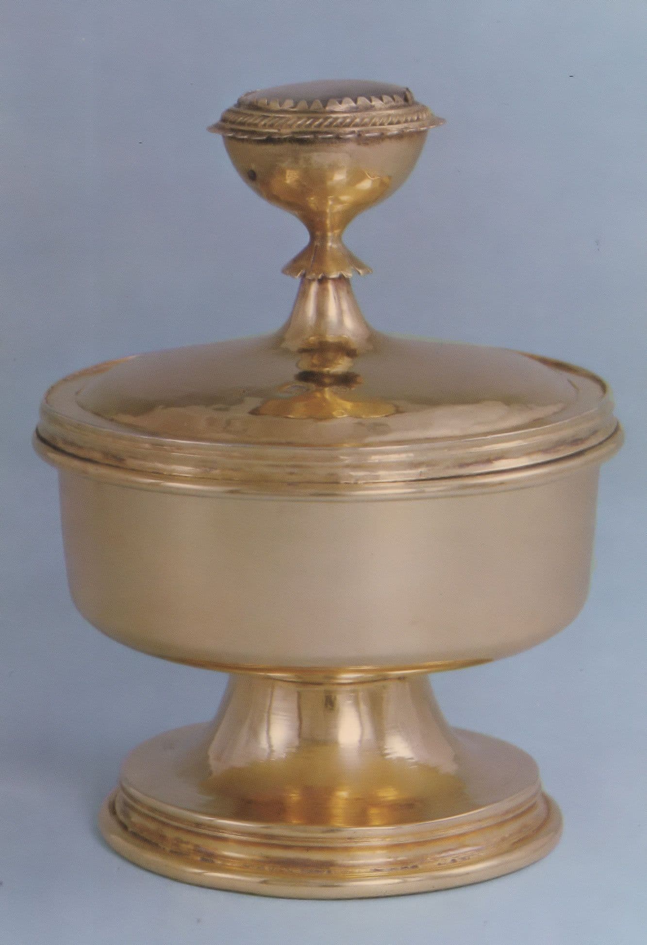 Cressener Cup Medieval 1503 Gothic Font Silver Cup Postcard